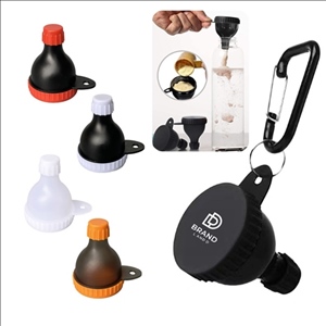 Portable 50ml Protein Powder Funnel With Carabiner